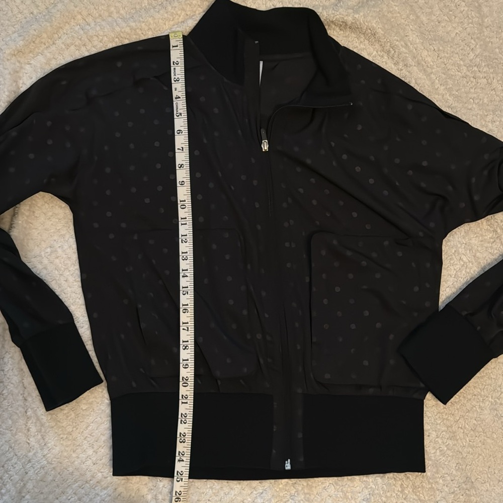 Gap Fit Black Track Jacket Medium - image 7